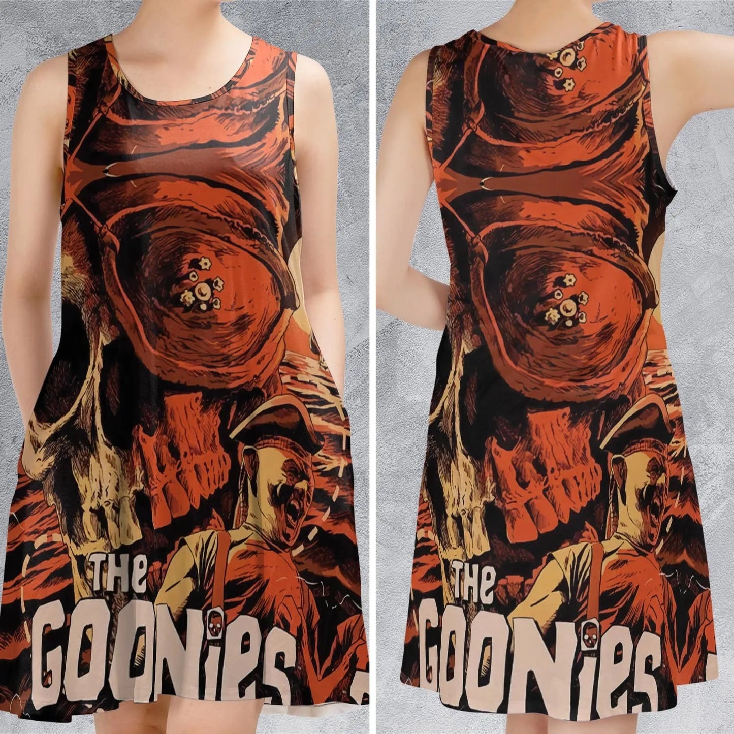 Casual Sleeveless Dress - ELQCQ5RM
