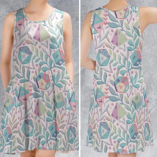Casual Sleeveless Dress - 3H6W9NS1
