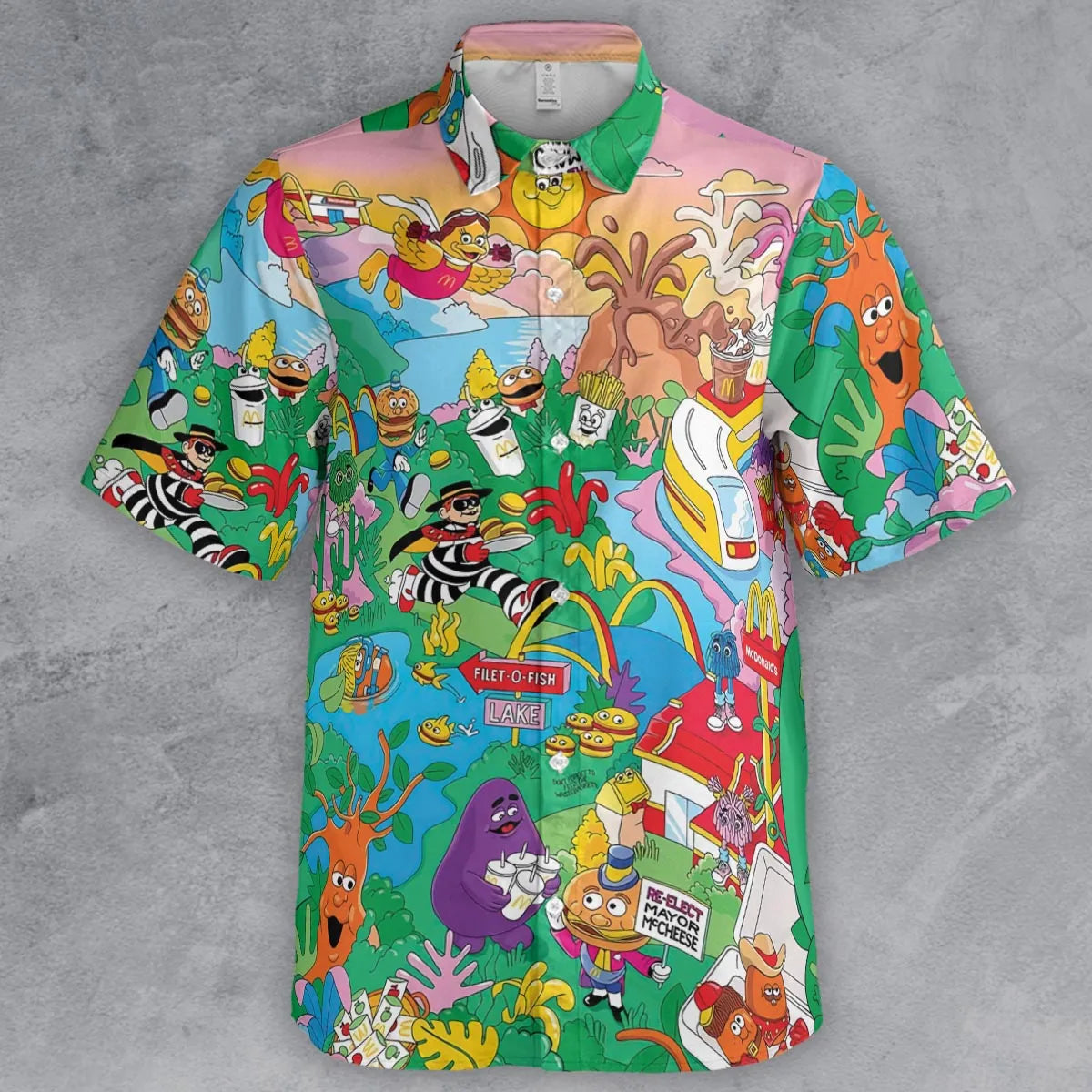 Short Sleeve Button Shirt - VGS83KHU