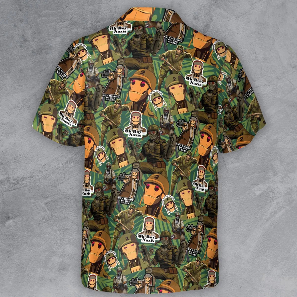 Short Sleeve Button Shirt - LESRJGSC