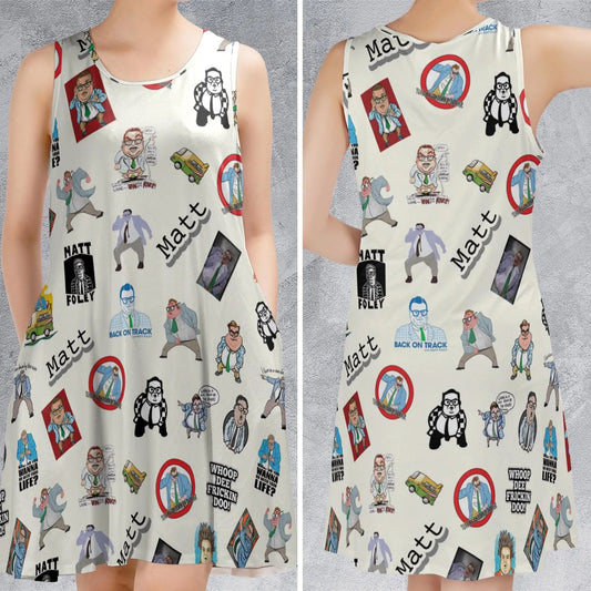 Casual Sleeveless Dress - DBTGTHL9