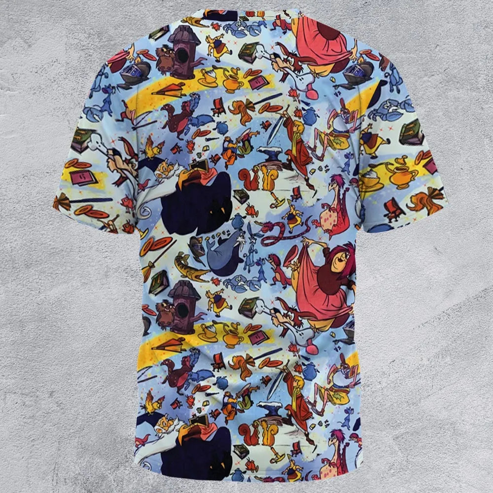 Full Print T-shirt - EEZWUJEY