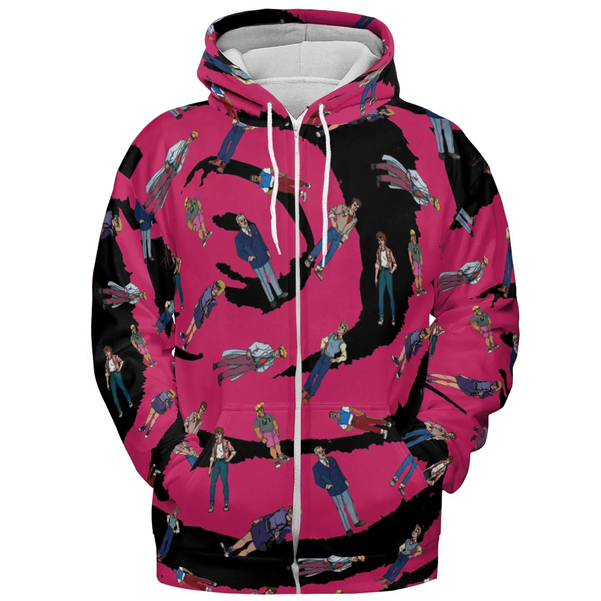 Full Print Hoodie - YU6ET8HF