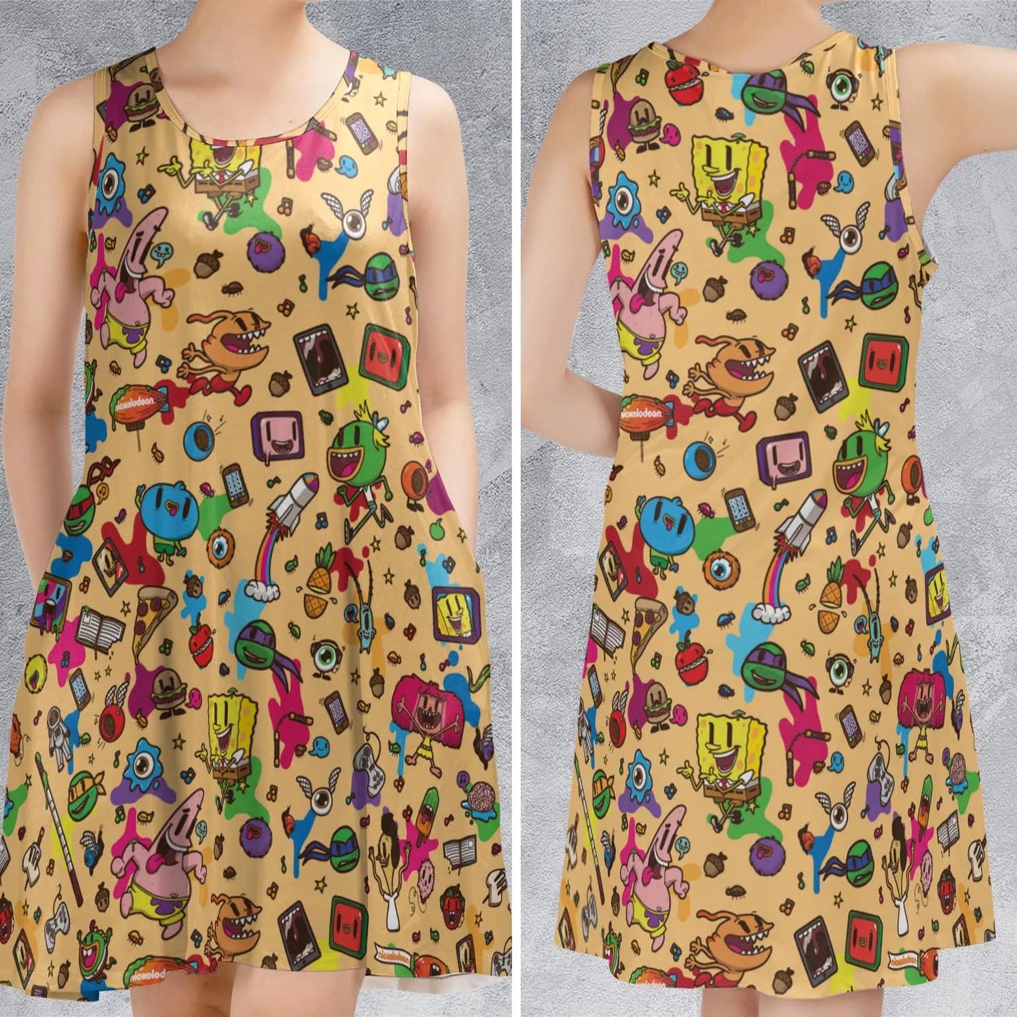 Casual Sleeveless Dress - XFV633K6