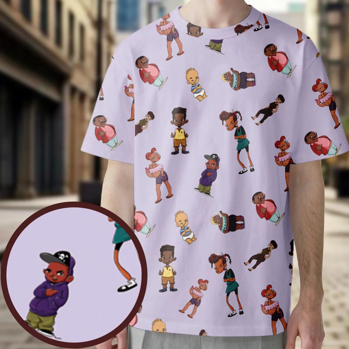Full Print T-Shirt - QE7RWJQC