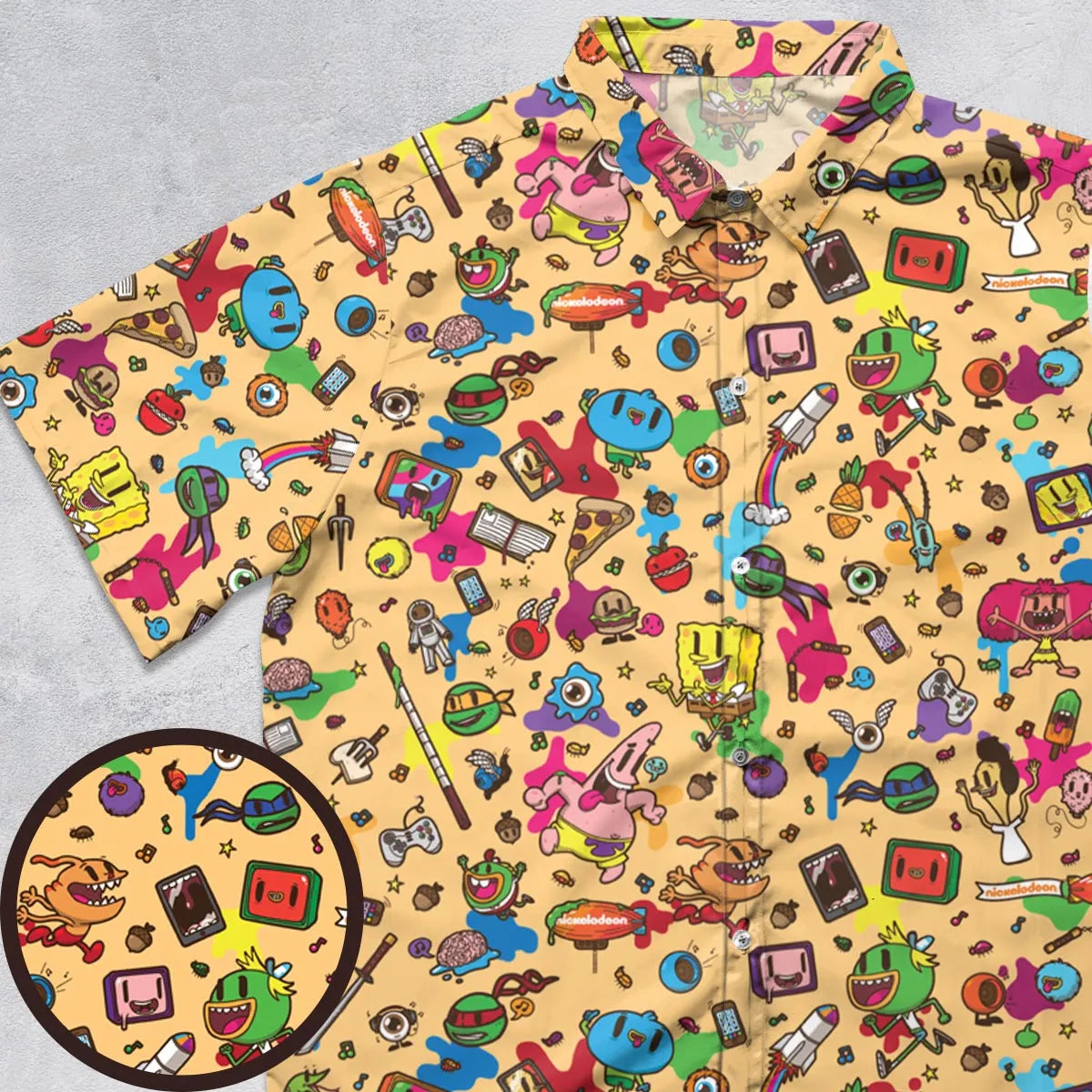 Short Sleeve Button Shirt - WPSVP7Z7