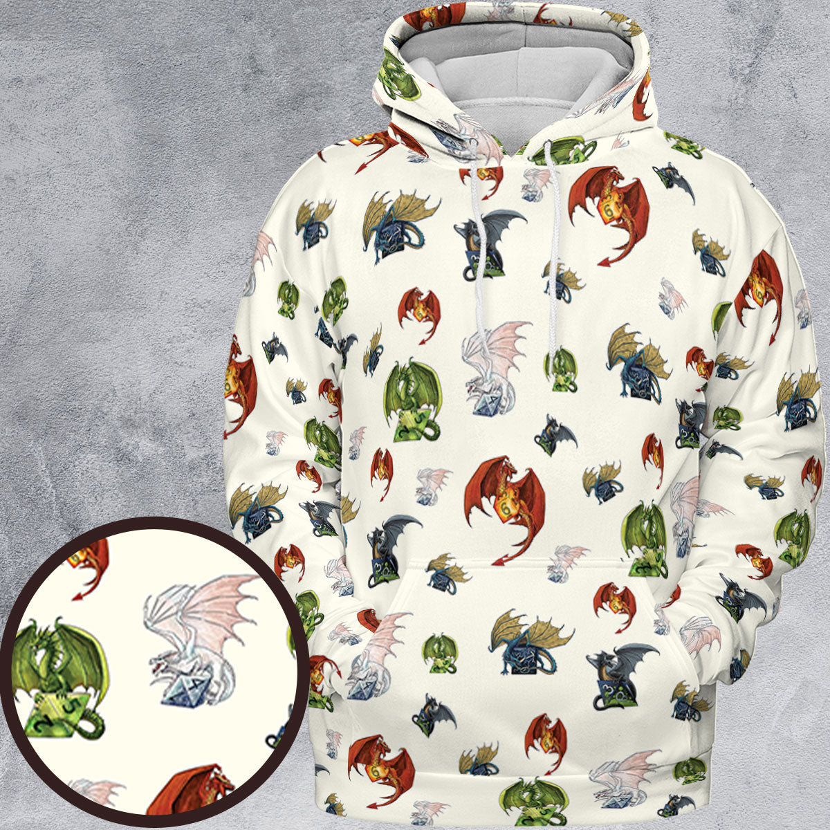 Full Print Hoodie - DSCDLEZ3