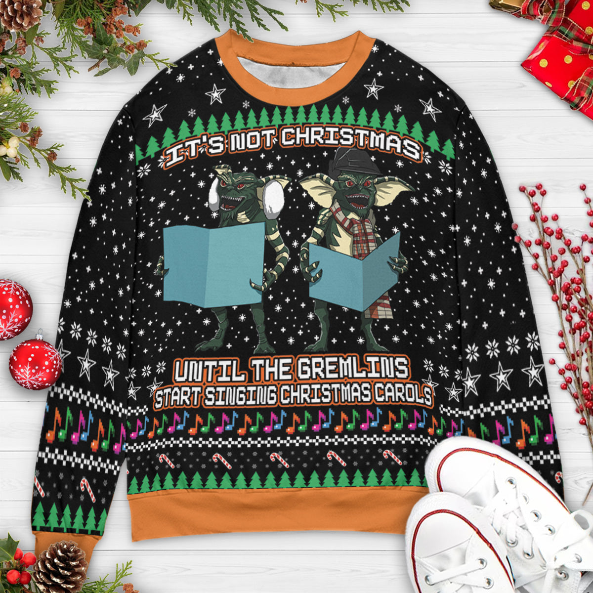 Ugly Christmas Sweatshirt - 8RAJGHFQ