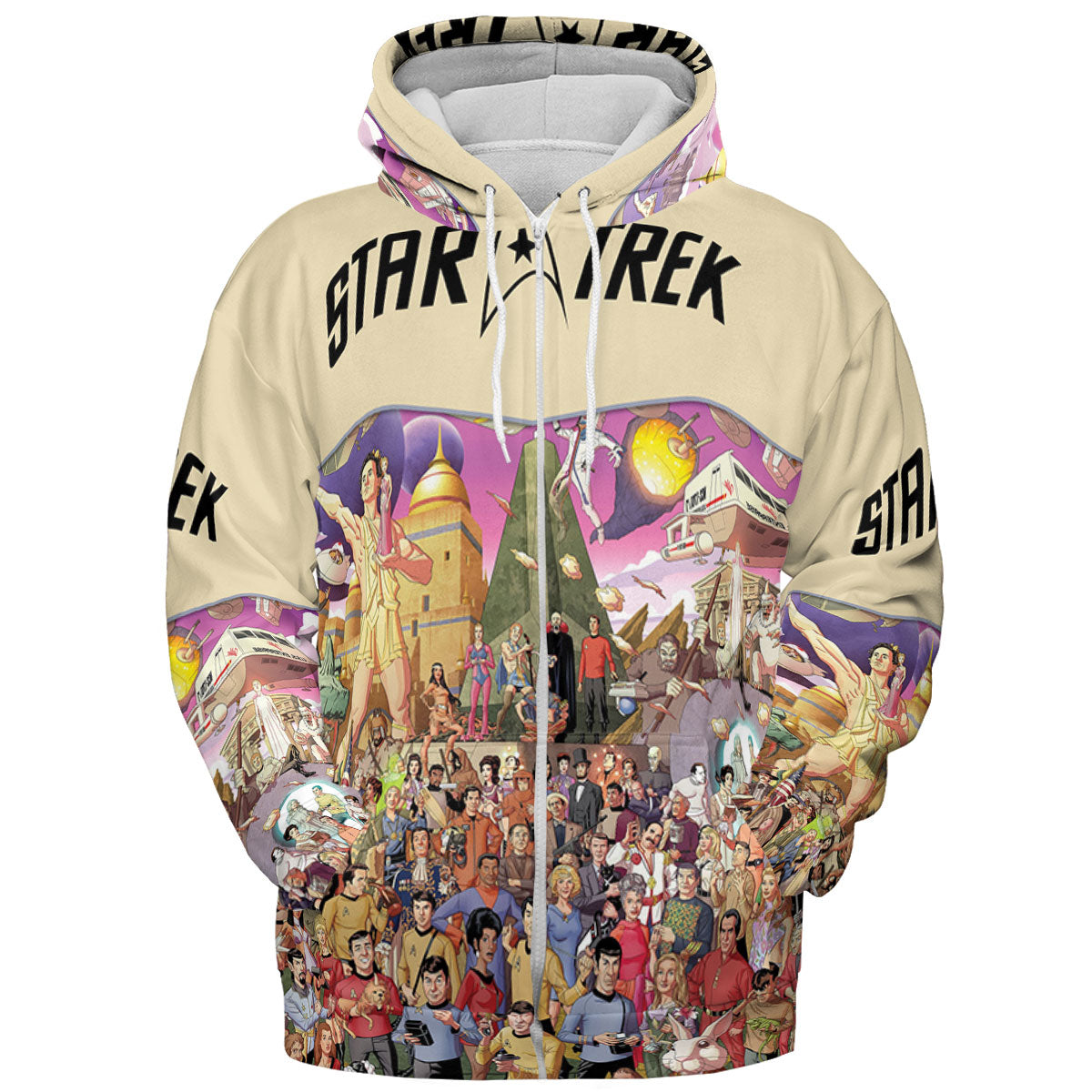 Full Print Hoodie - 192E77M1