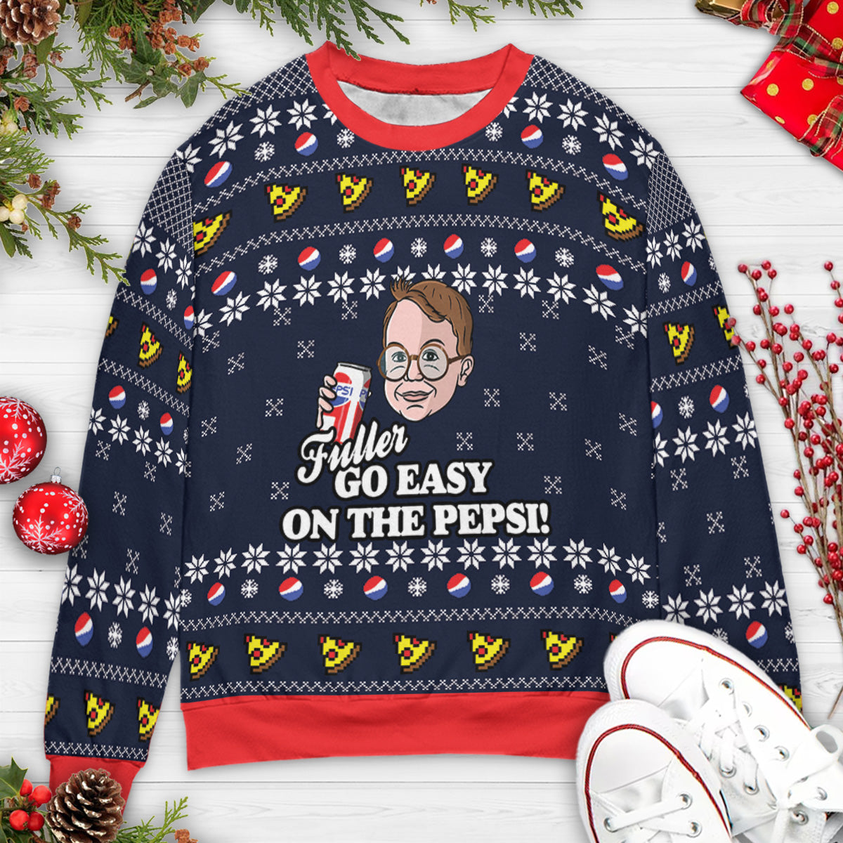 Ugly Christmas Sweatshirt - AUFD1K36
