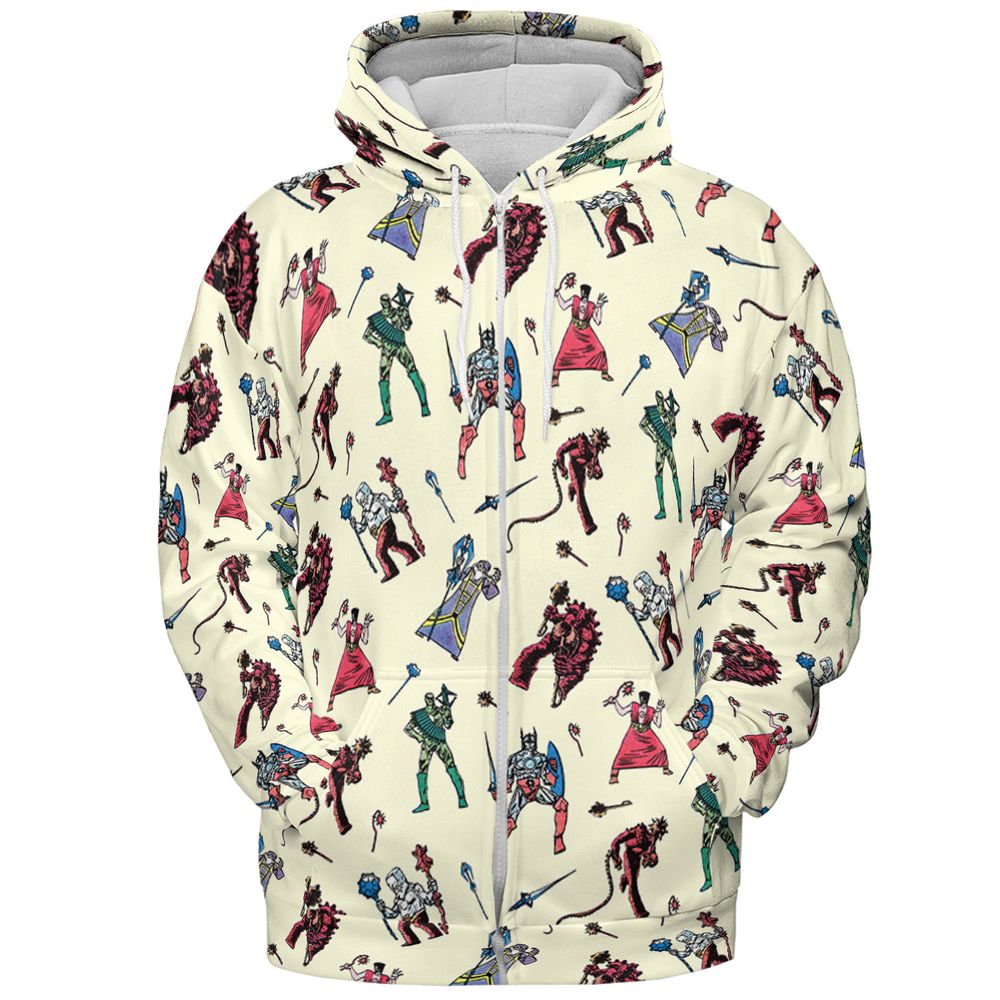 All-over Print Hoodie - EJFXQAE4 -  - 3
