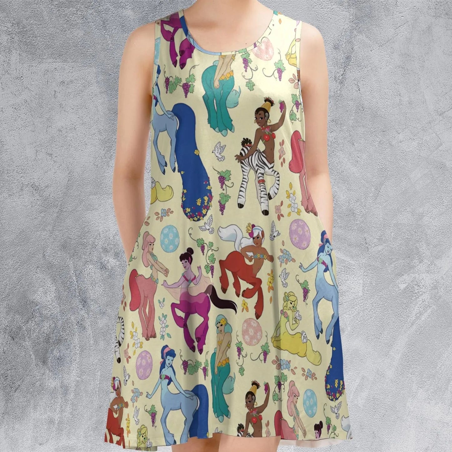 Casual Sleeveless Dress - 9PUTMT54