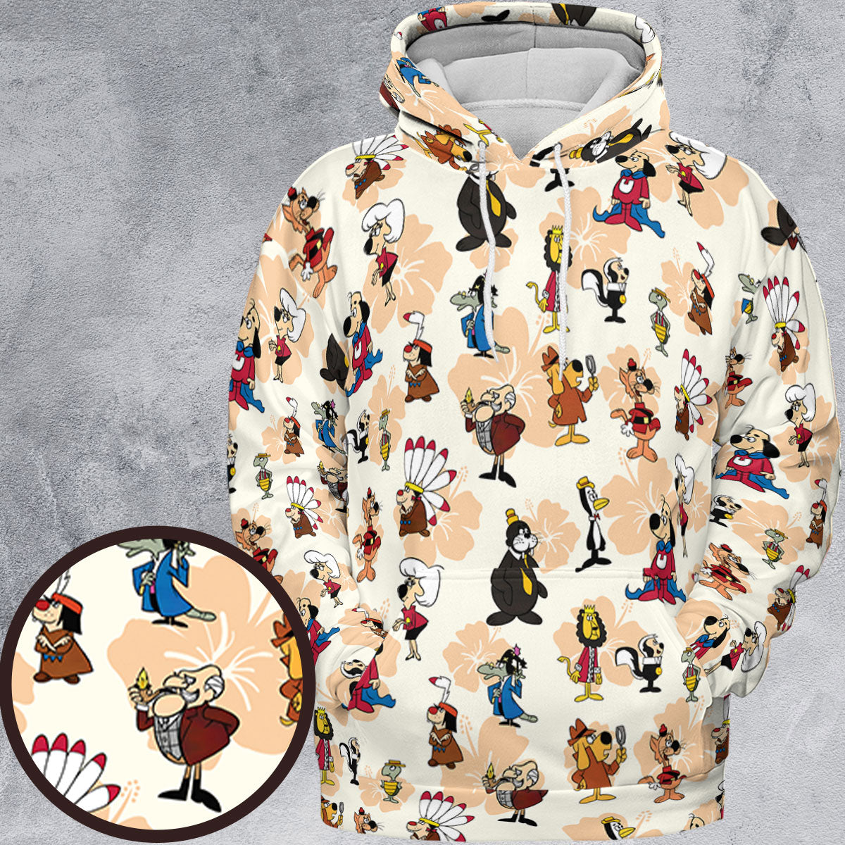 Full Print Hoodie - KD56Z47C