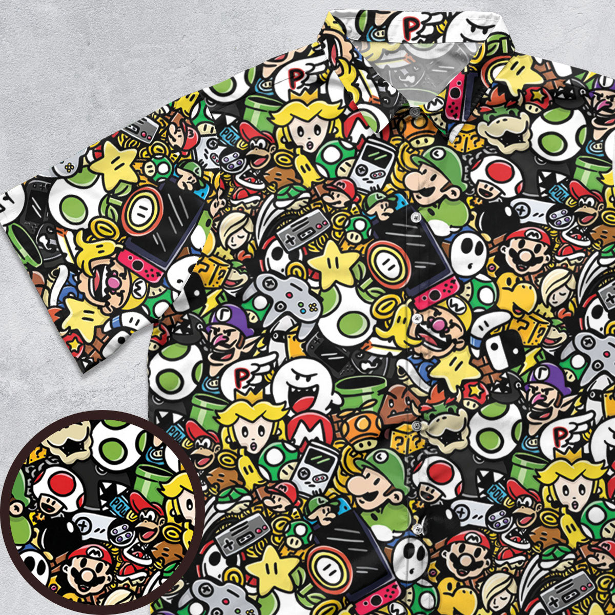 Short Sleeve Button Shirt - MJ8U5Y4N