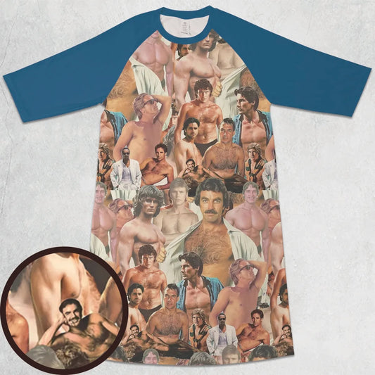 3/4 Sleeve Raglan Dress - B7FREBF2