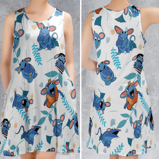 Casual Sleeveless Dress - 477V6NUM