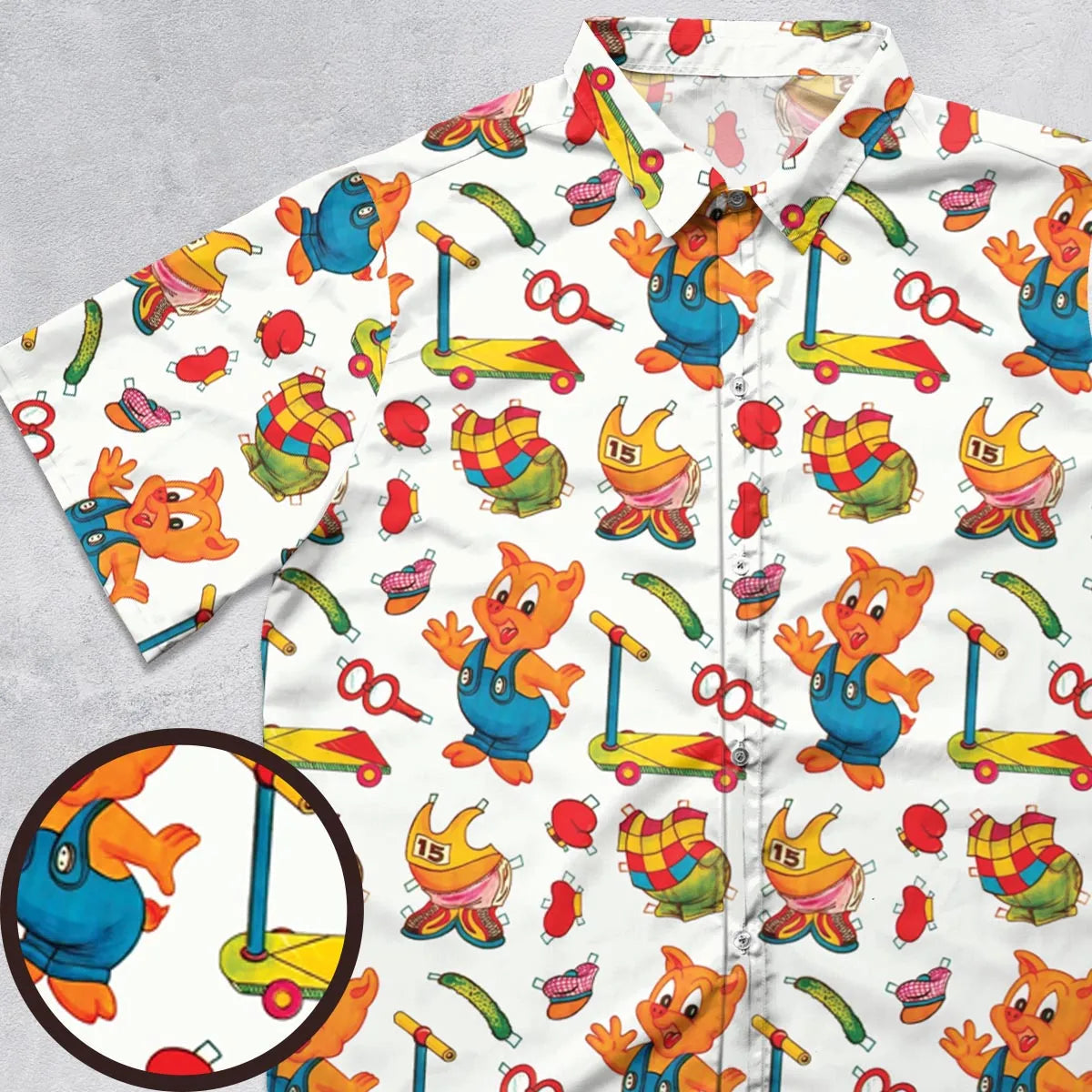 Short Sleeve Button Shirt - DH77S26A