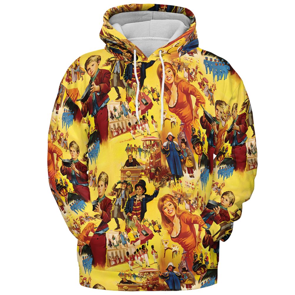 All-over Print Hoodie - NQXBPTJA -  - 2