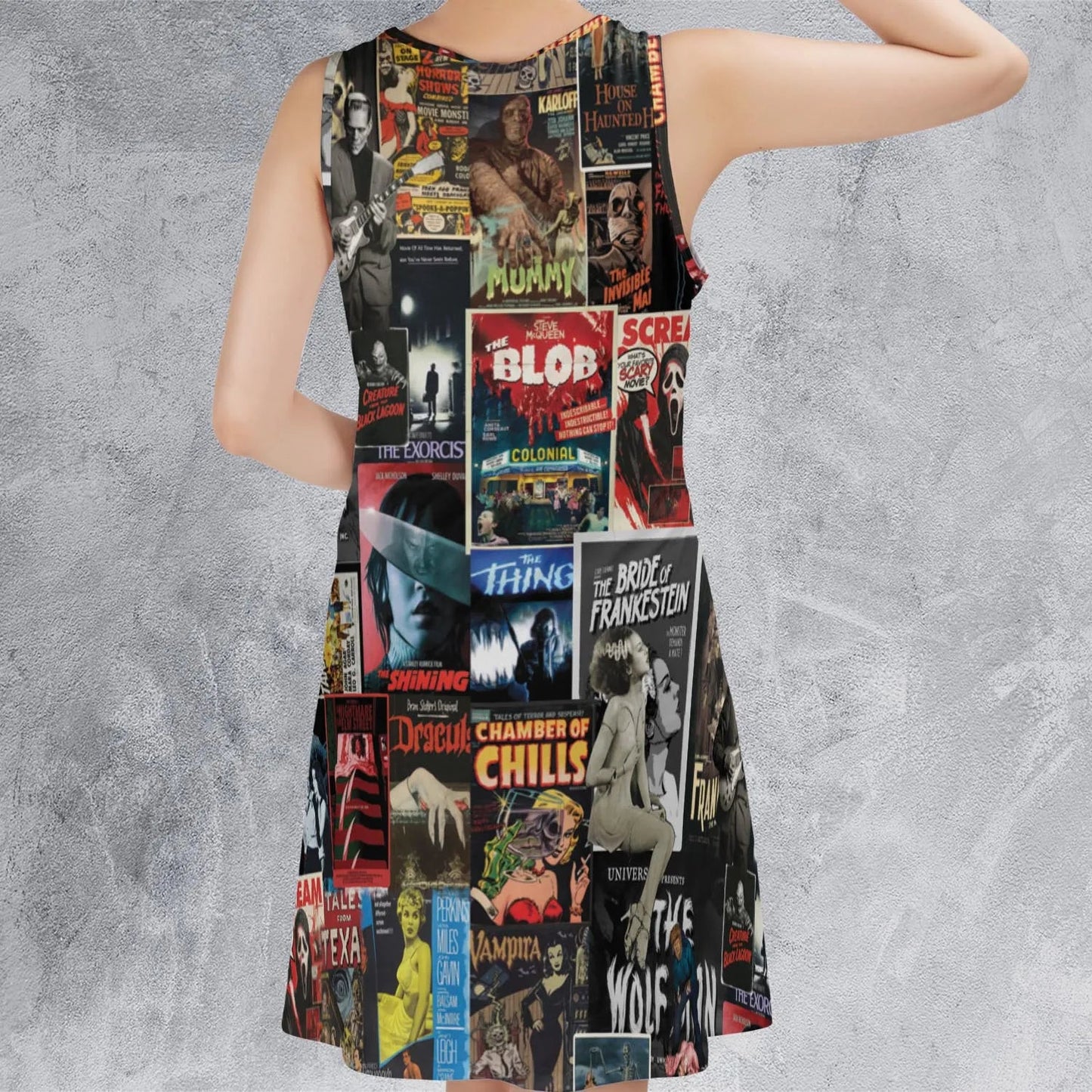 Casual Sleeveless Dress - 4JDJLK5R
