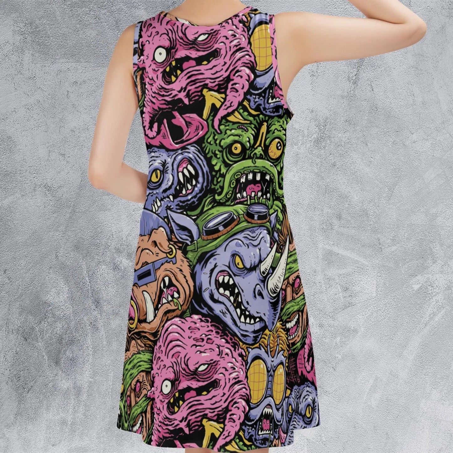 Casual Sleeveless Dress - X754AAH1