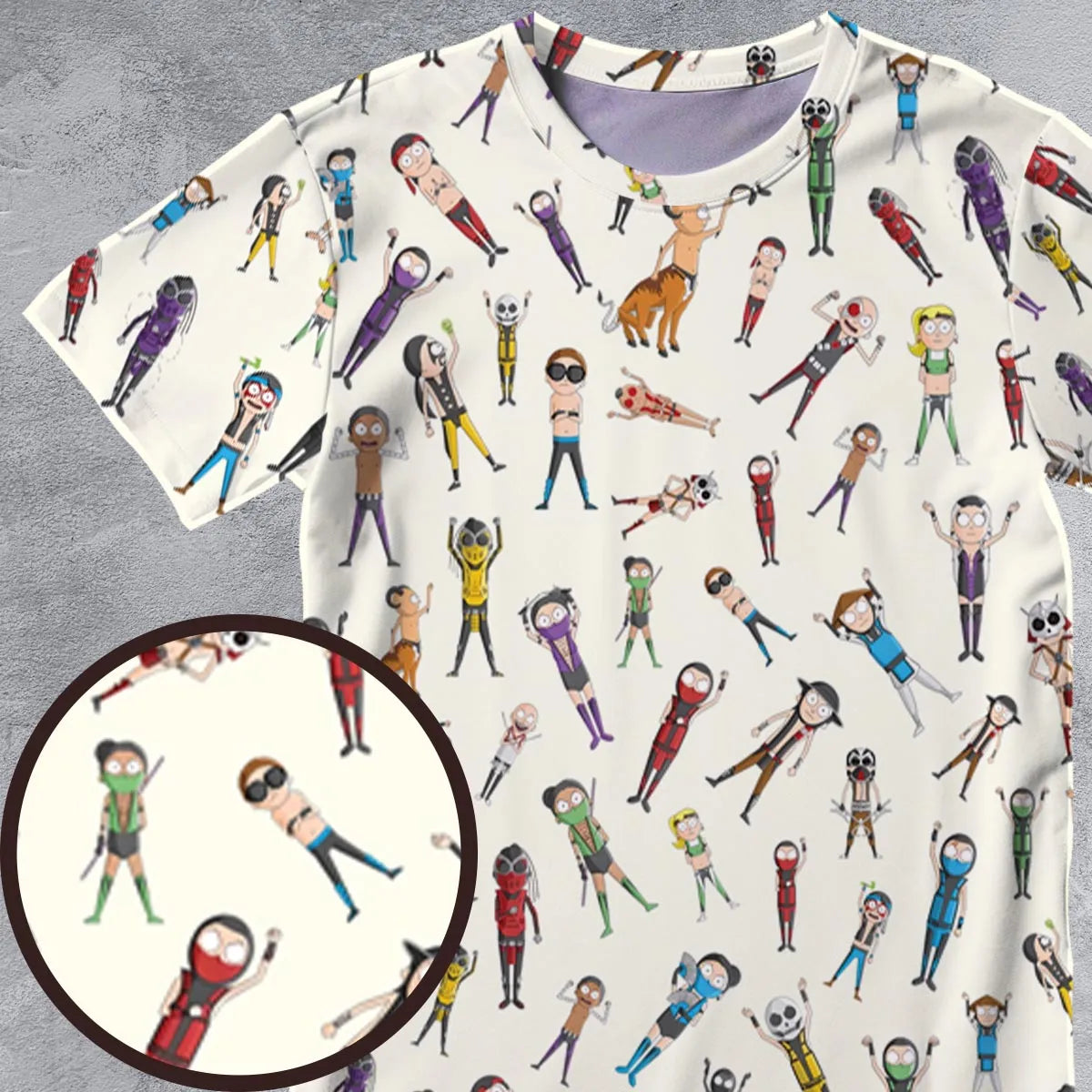 Full Print T-Shirt - 8746FU3M