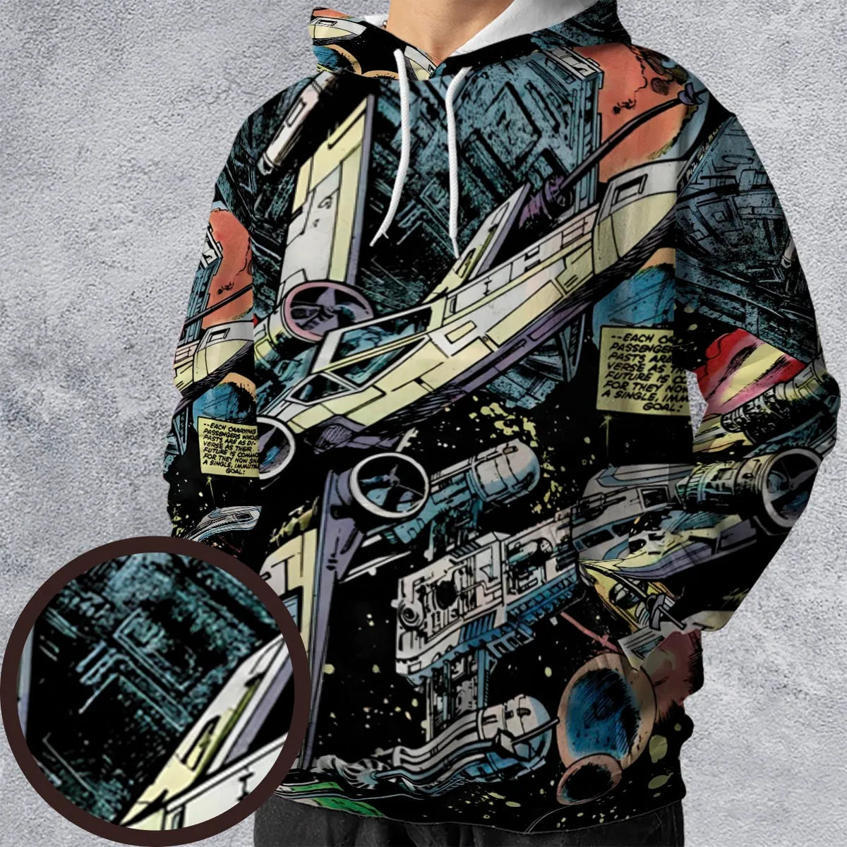 Full Print Hoodie - U4KE5748