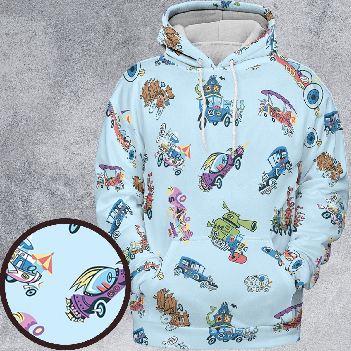 Full Print Hoodie - XYGACTLB