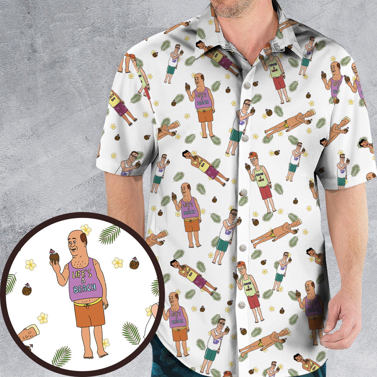 Hawaiian Shirt - SQZP716J