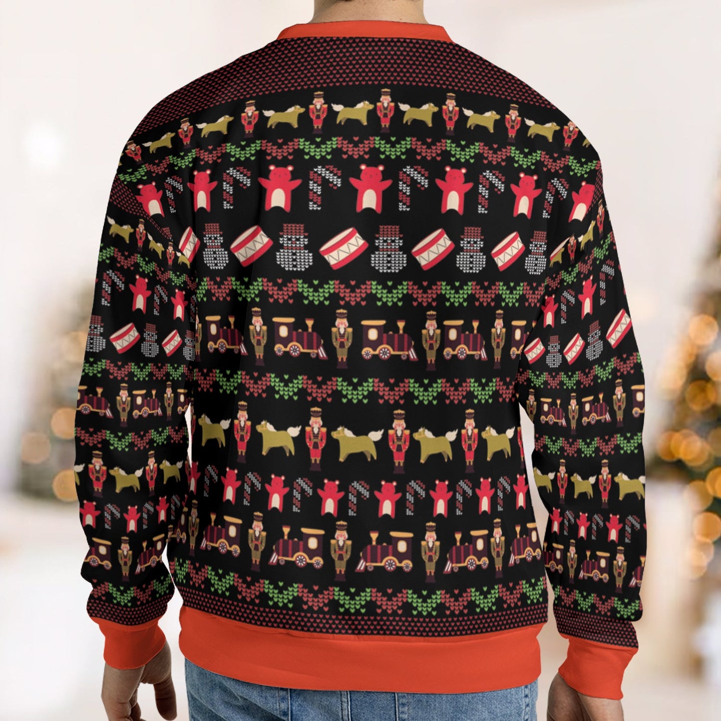 Ugly Christmas Sweatshirt - P8ELG6Z1