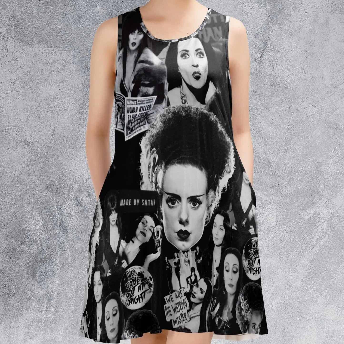 Casual Sleeveless Dress - 9DR1V4E7