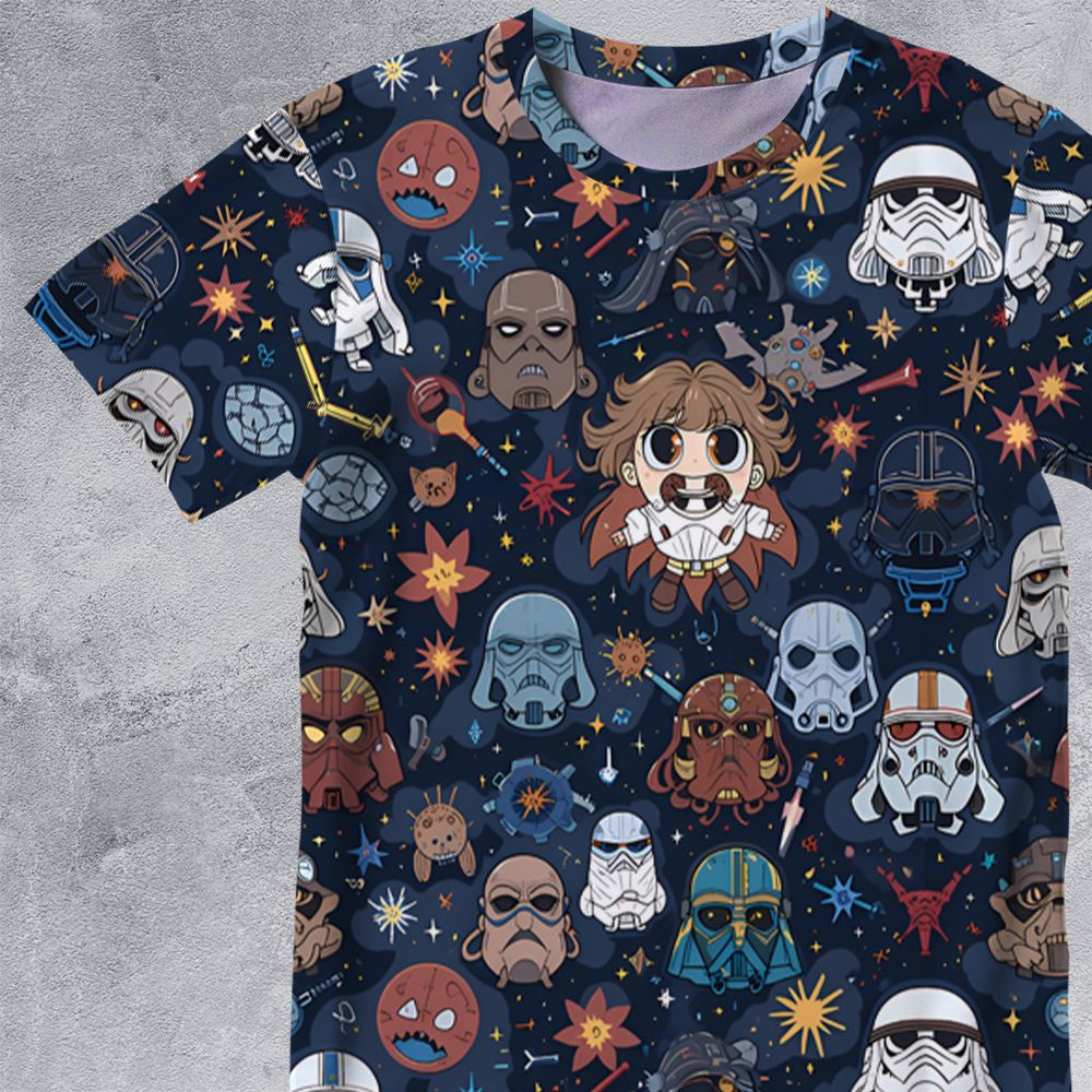 All-Over Print Unisex T-Shirt - GR5U4SJ8 -  - 2