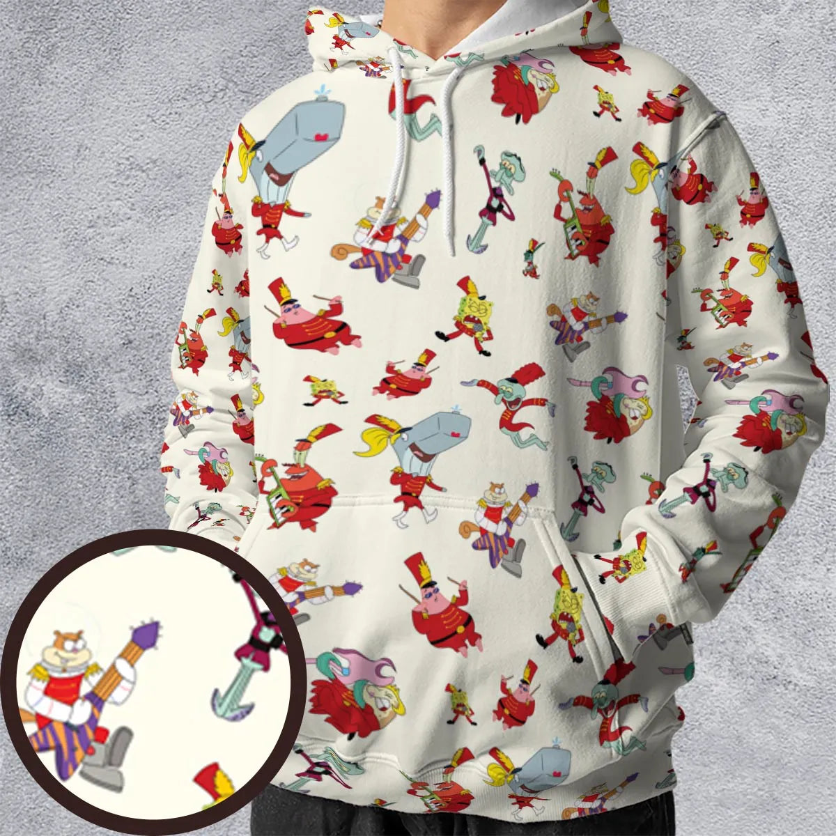 Full Print Hoodie - Y96X1Z79