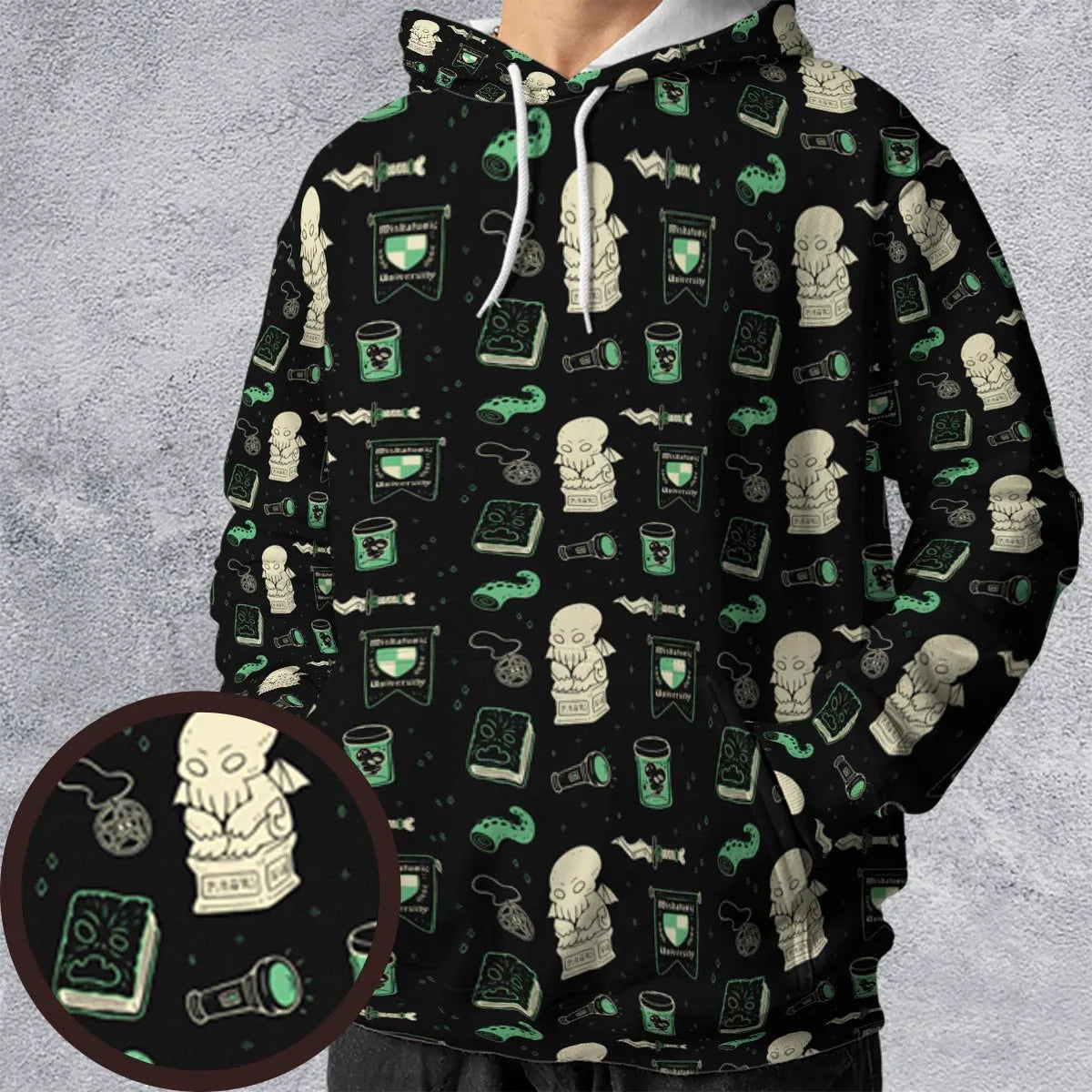 Full Print Hoodie - QHAXMR8B