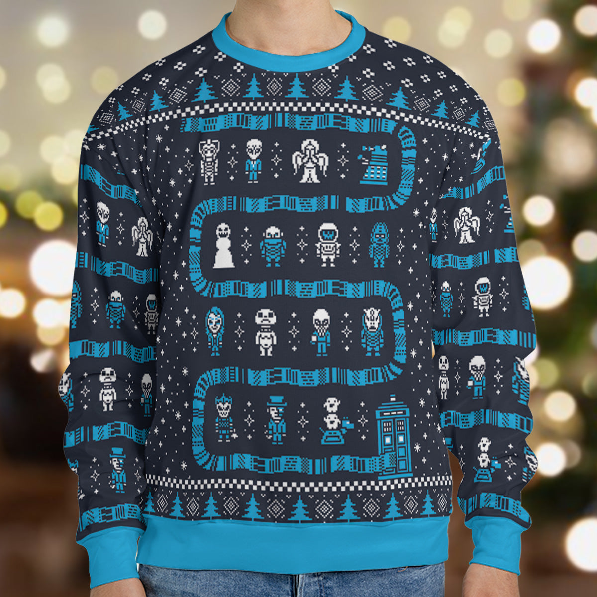 Ugly Christmas Sweatshirt - EZGSDKQA