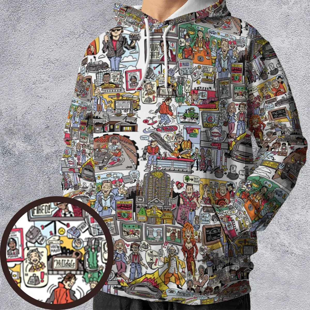 Full Print Hoodie - U33HV2PU