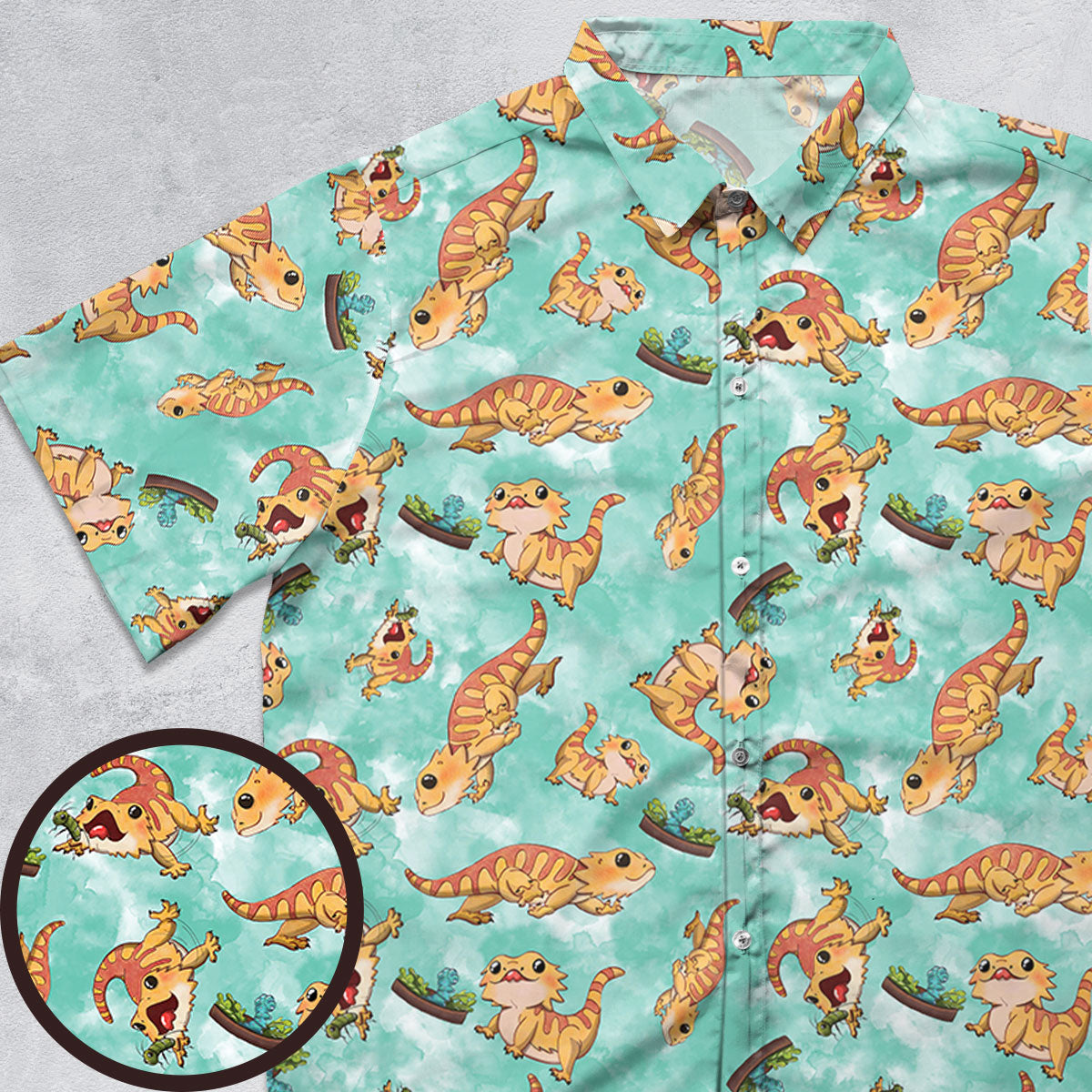 Short Sleeve Button Shirt - KLLS4JU6