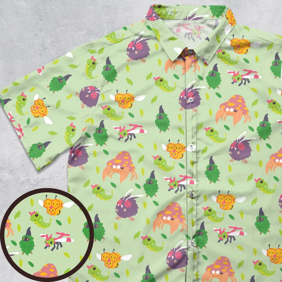 Short Sleeve Button Shirt - M2C3HS88