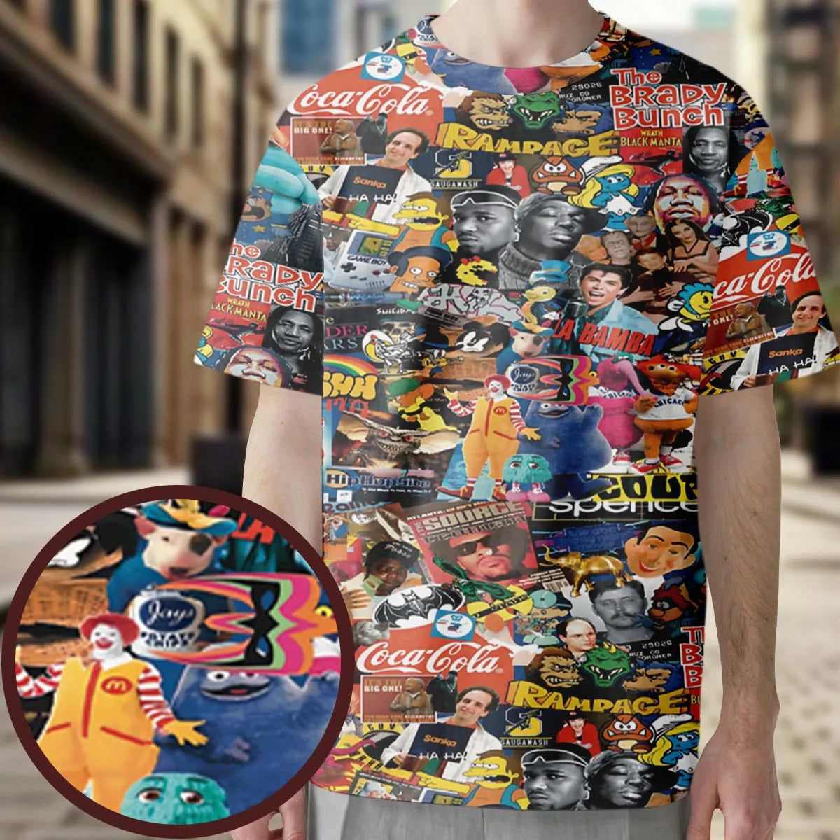 Full Print T-Shirt - S4CUTGR6