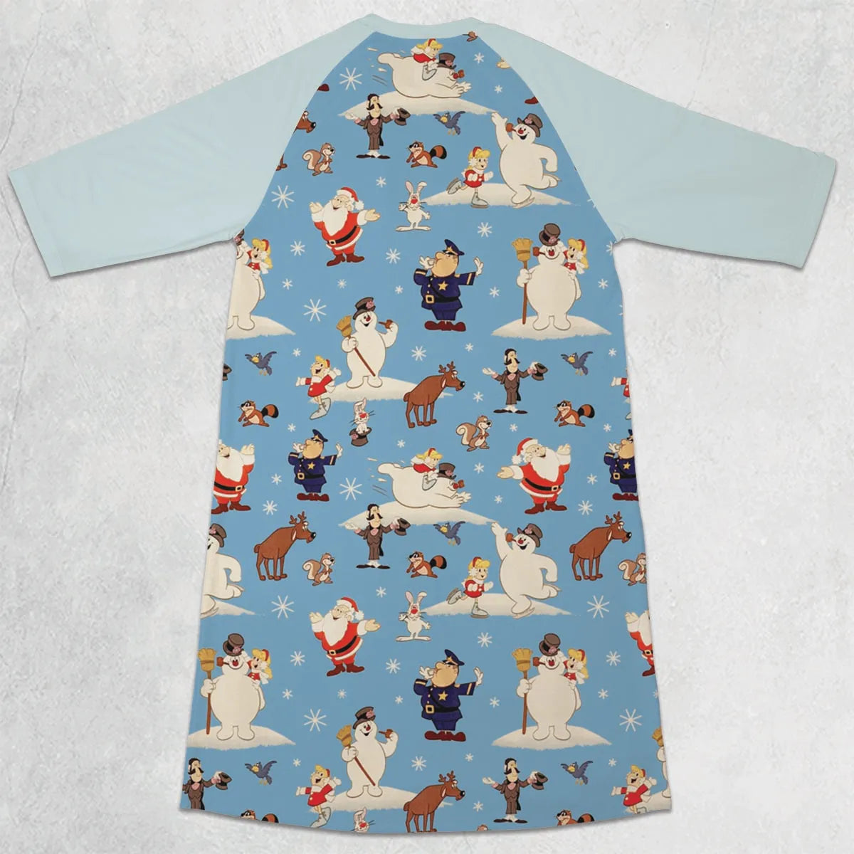 3/4 Sleeve Raglan Dress - 1E8KZXRU