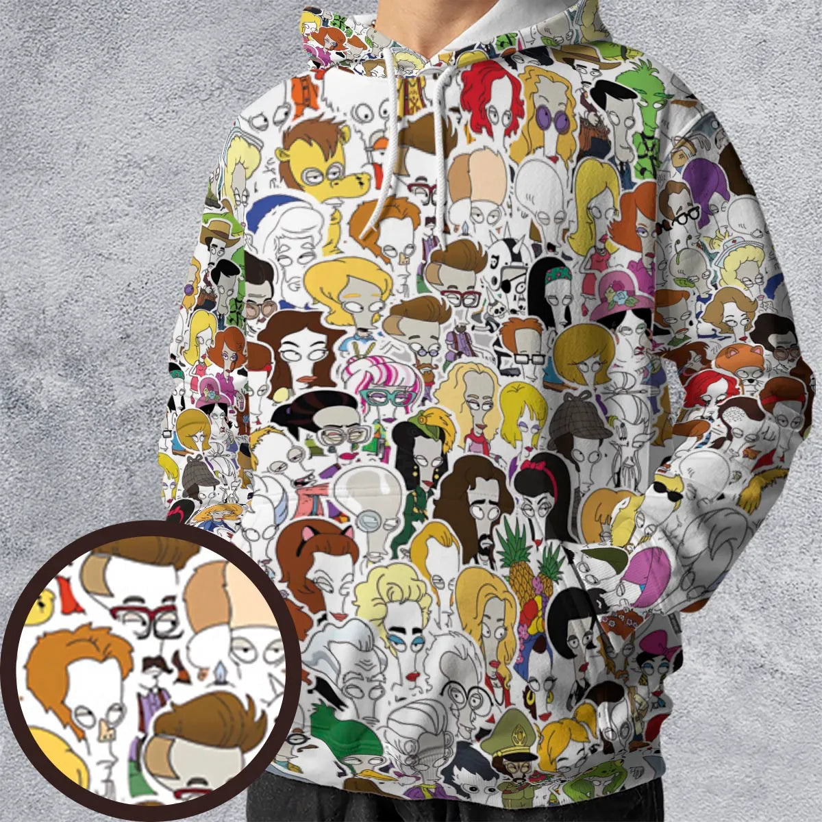 Full Print Hoodie - HQZ23WYZ