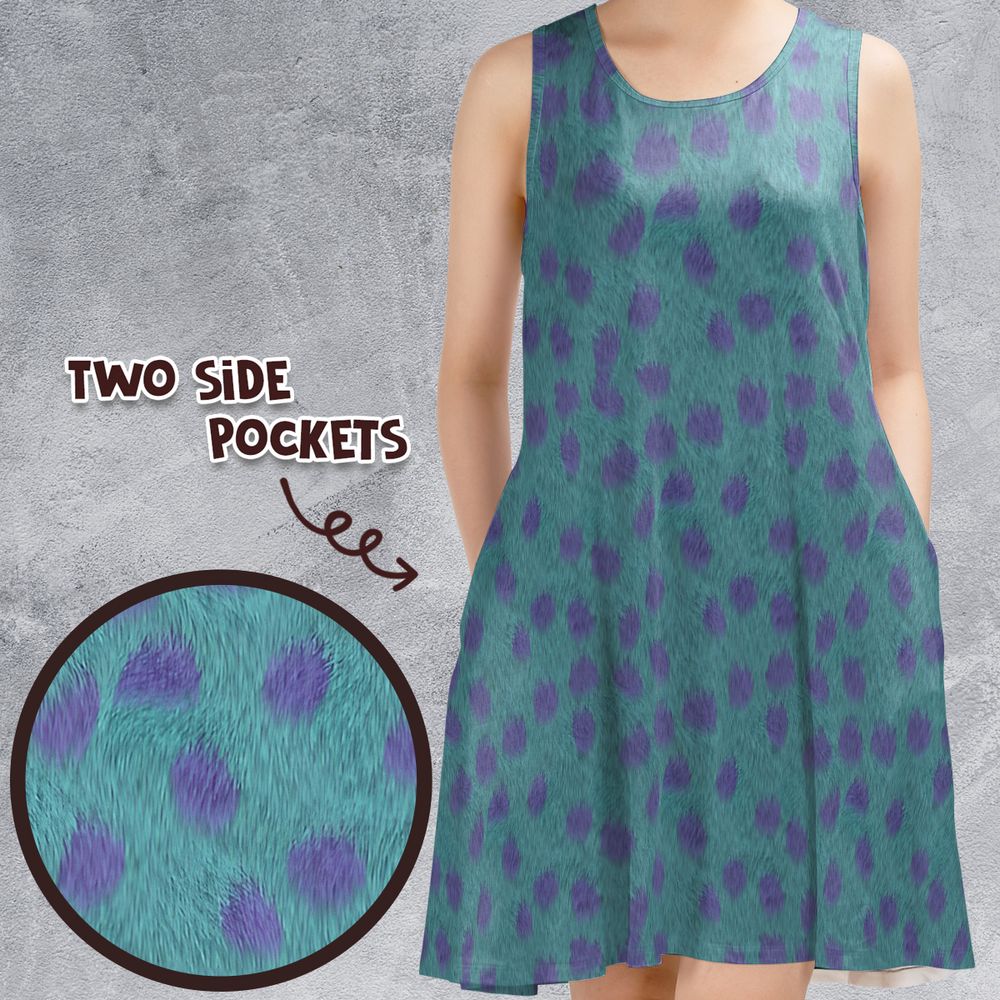 Sleeveless Dress - QHM7F7LX -  - 1
