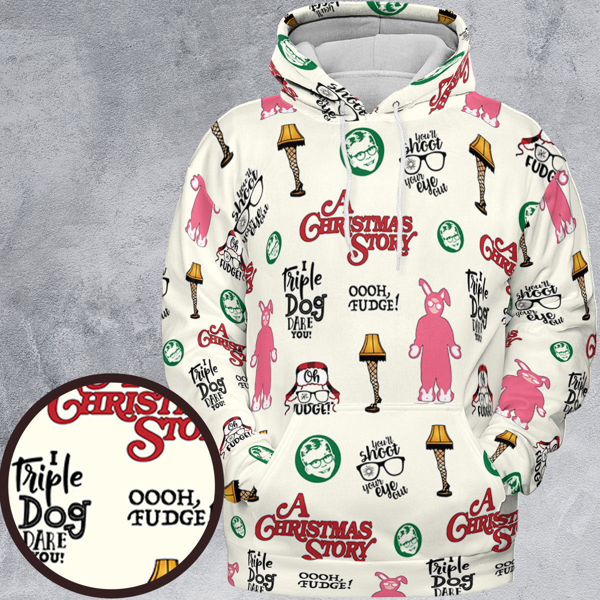 Full Print Hoodie - 6S9M848Q