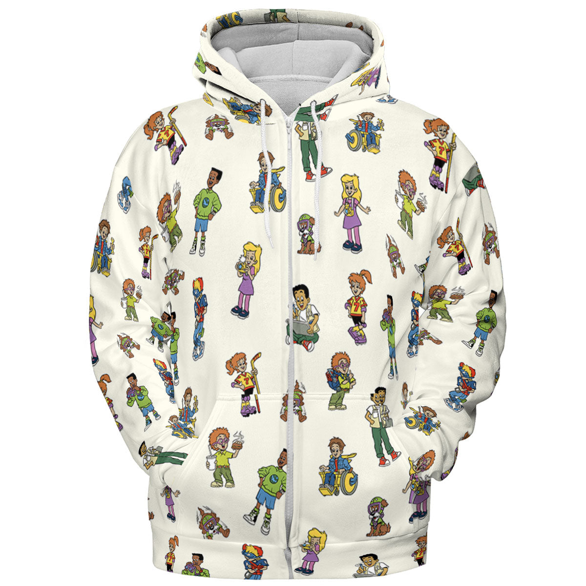 Full Print Hoodie - XYW9N6BF