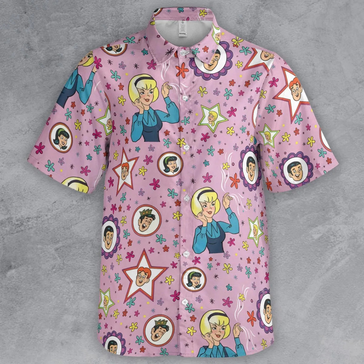 Short Sleeve Button Shirt - 456TSAMD