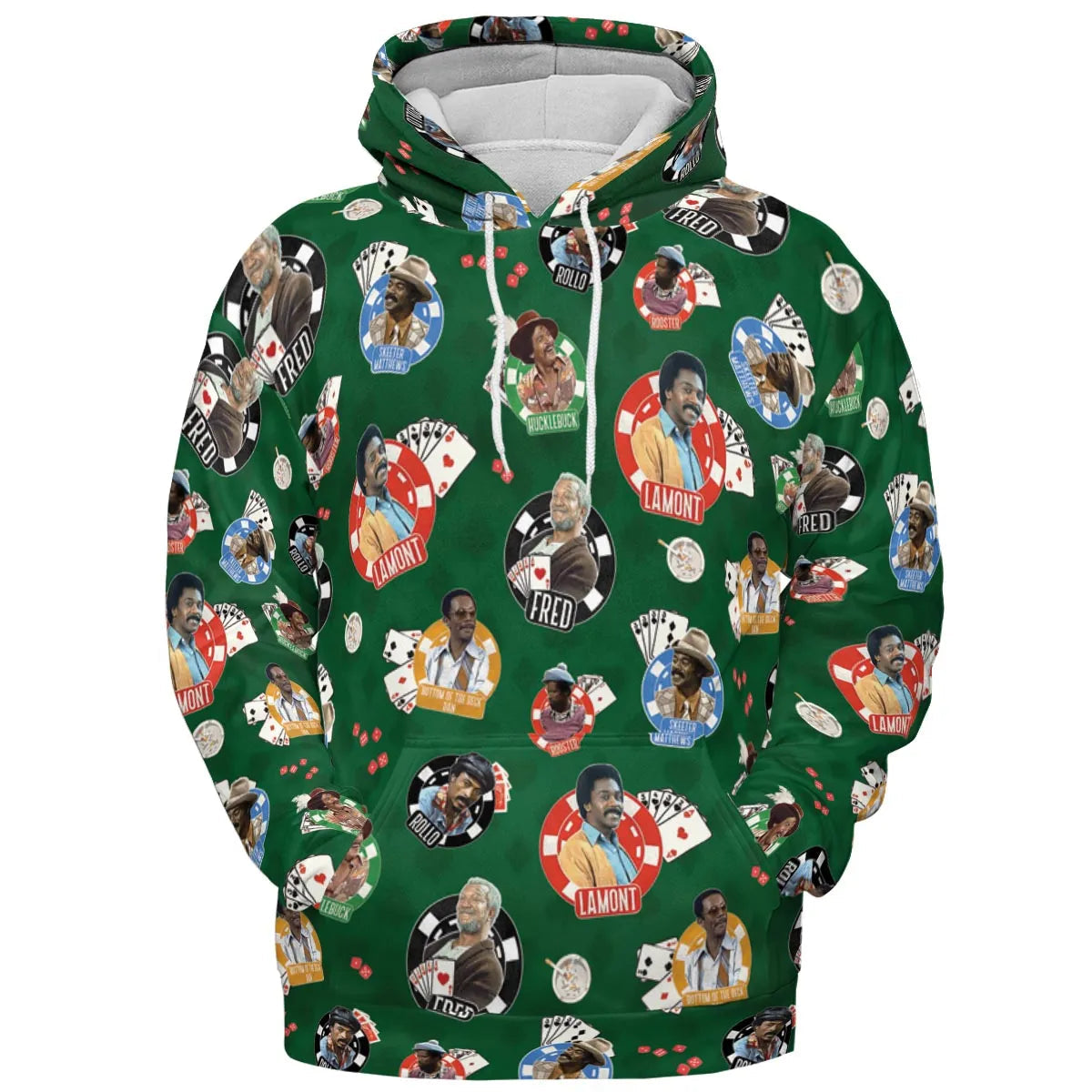Full Print Hoodie - 8RAJ7261