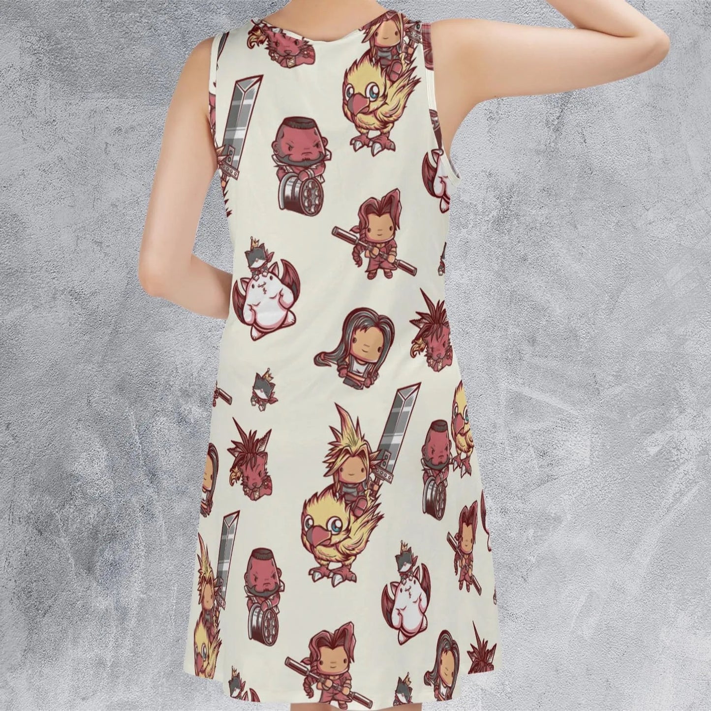 Casual Sleeveless Dress - UJLL2PK2