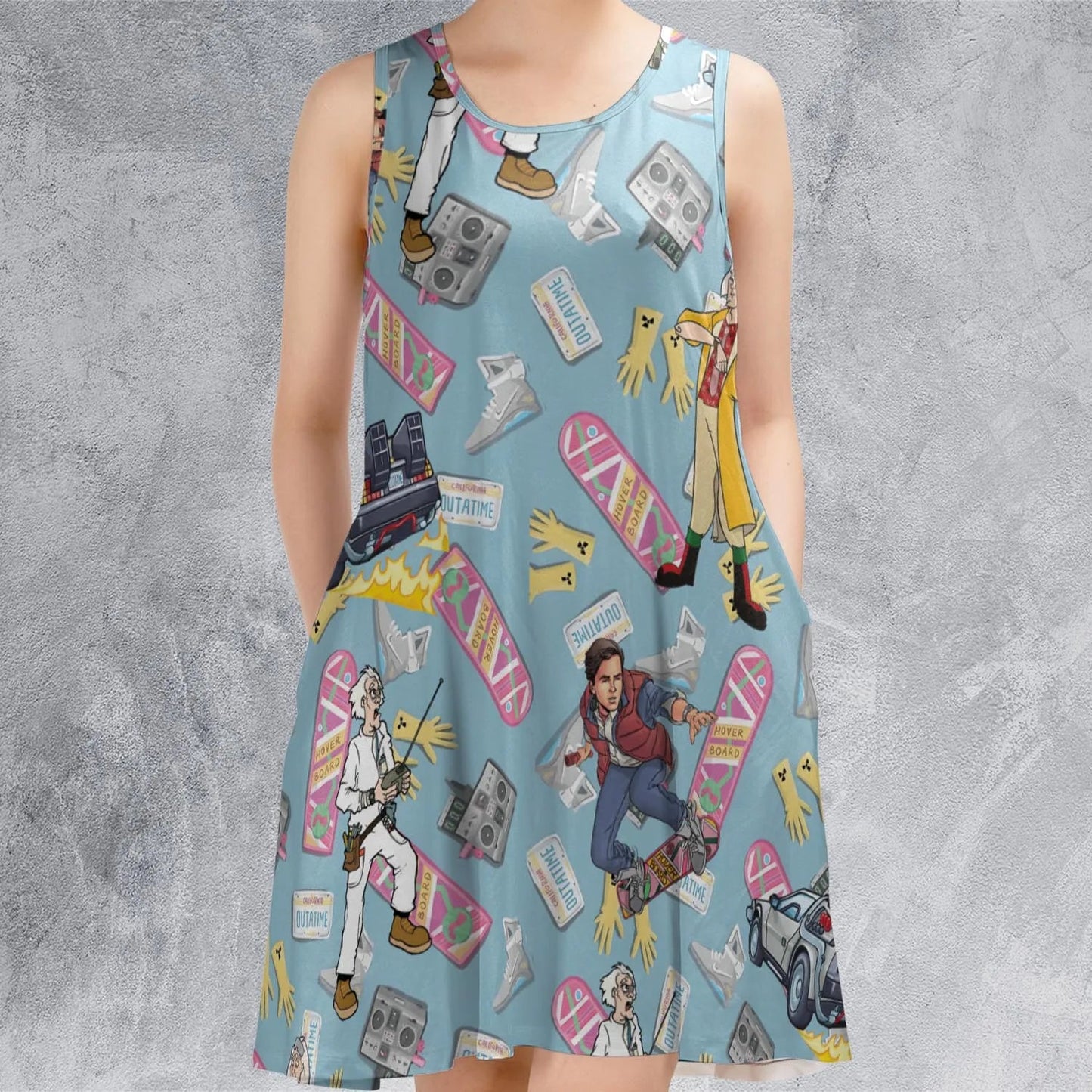 Casual Sleeveless Dress - LC6HFT2T