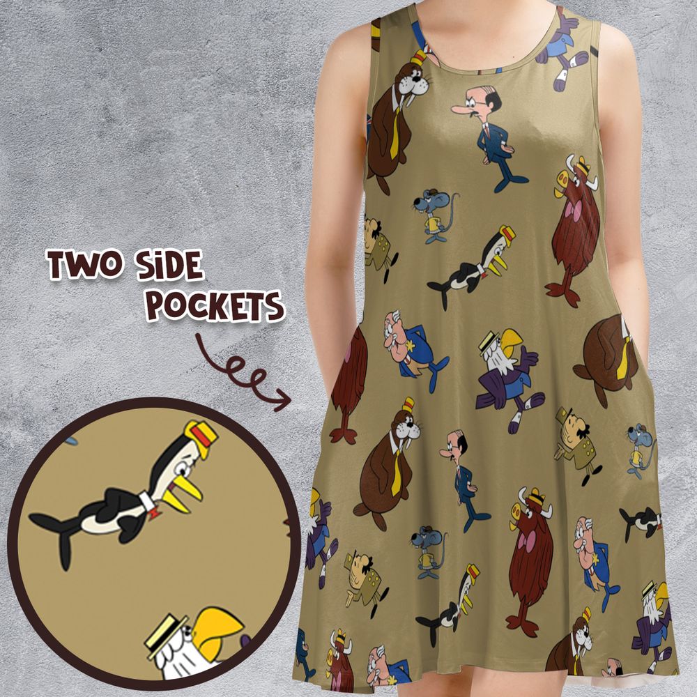 Sleeveless Dress - N148Q1TF -  - 1