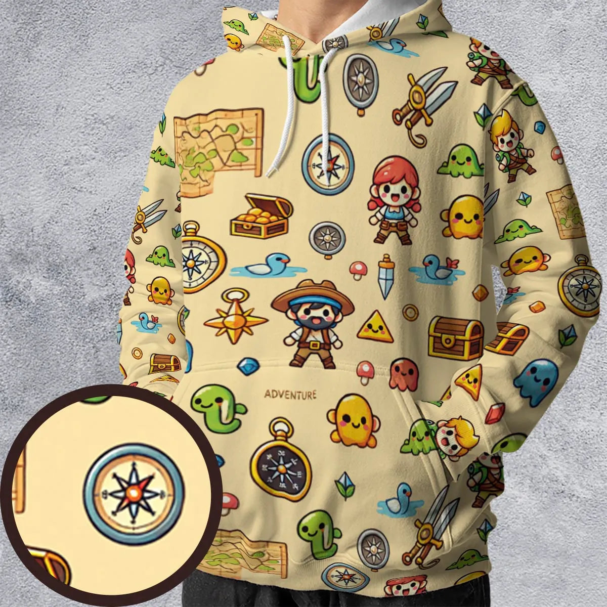 Full Print Hoodie - 7MUKC18P