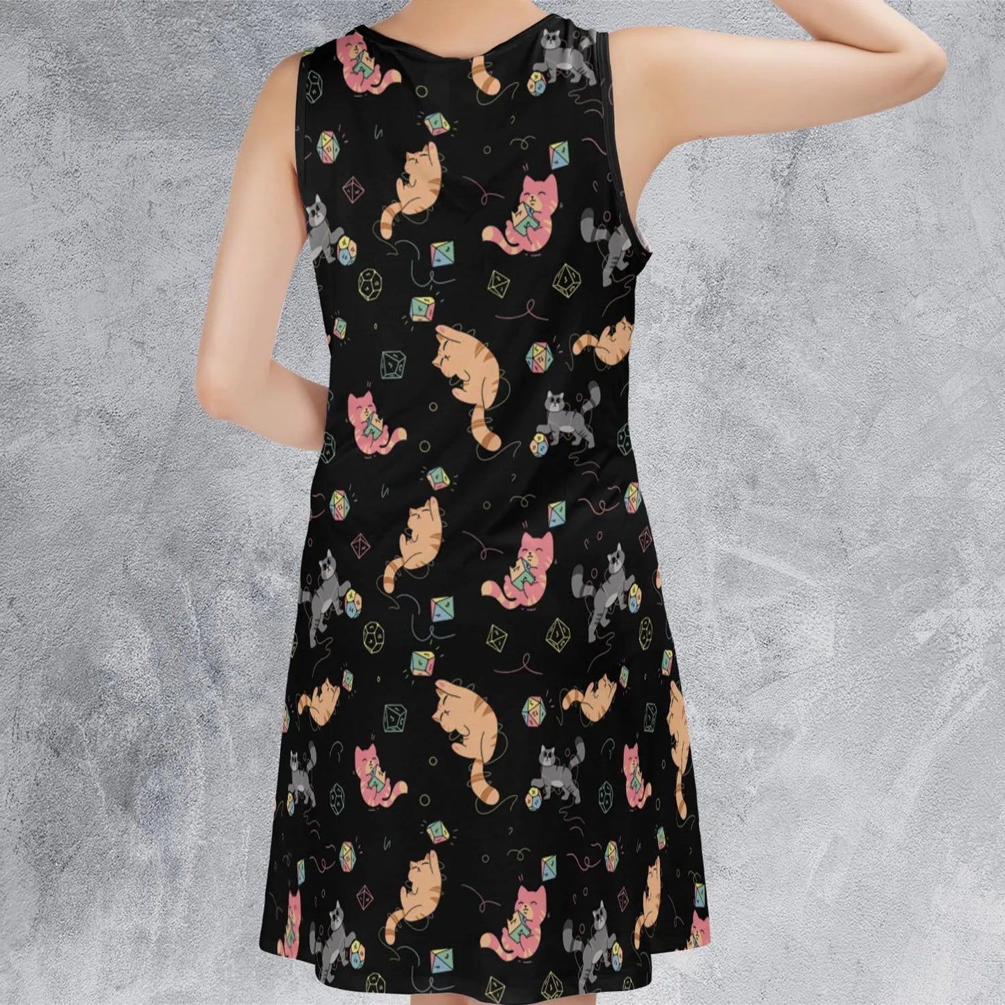 Casual Sleeveless Dress - LJLKXQ6B